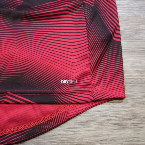 Puma Men's Size XL AC Milan Training Jersey 2018/2019 Red Black Soccer Football - Picture 6 of 9
